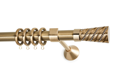 Anartisi Κουρτινόξυλο Χρυσό Φ25 PANAMA 3 Oro Mat